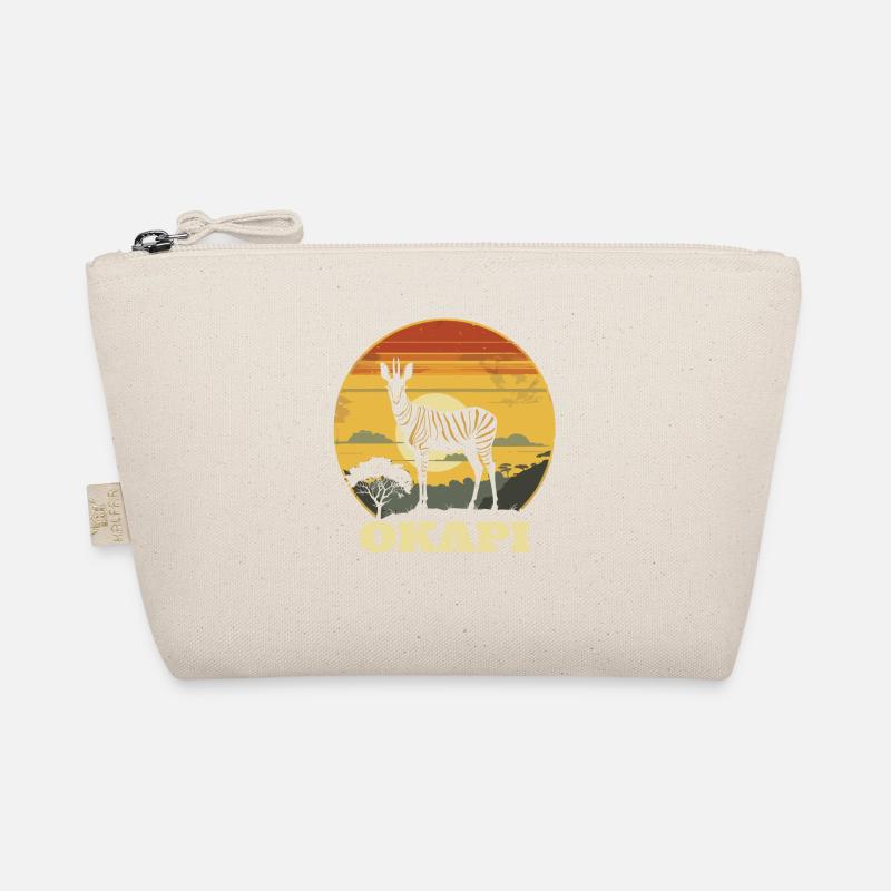 Okapi coucher de soleil Animal Trousse biologique