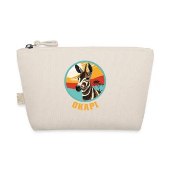 Okapi Sunset Spirit Animal - Bio-Täschchen - Natur - Vorne