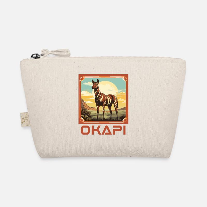 Okapi coucher de soleil Animal Trousse biologique