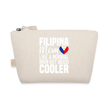 Philippinisch | Philippinen Filipino Meer Geschenk - Bio-Täschchen - Natur - Vorne