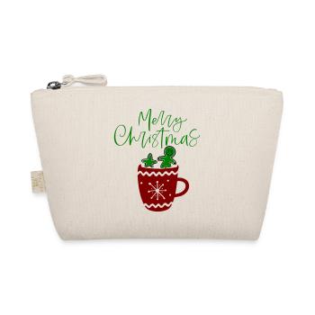 Merry Christmas, Cookies - Organic Pouch - nature - Front