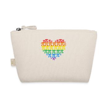 Pi Jour Arc-en-ciel Coeur Math LGBT Gay - Trousse biologique - nature - Devant
