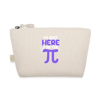Je suis juste là pour la journée Pi Geek drôle de maths - Trousse biologique - nature - Devant