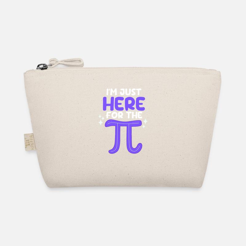 I'm Just Here For Pi Day Funny Math Geek Organic Pouch