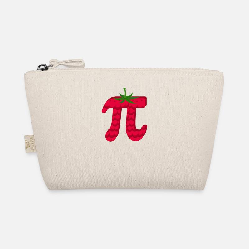 Himbeere Lustiger Pi-Tag Kuchen Mathe-Liebhaber - Bio-Täschchen - Natur