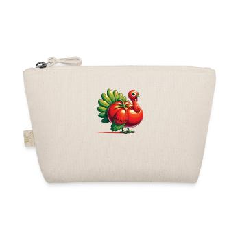 Tomato Turkey Funny Animal Made Of Vegetables - Organic Pouch - nature - Front