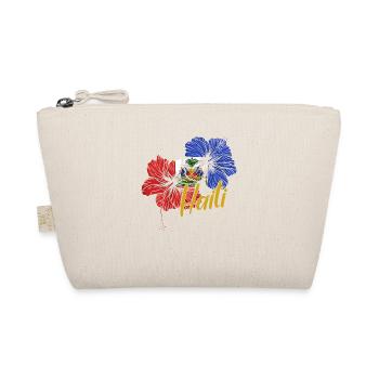 Haiti Haitian Flag Ayiti Haitian I Gift - Organic Pouch - nature - Front