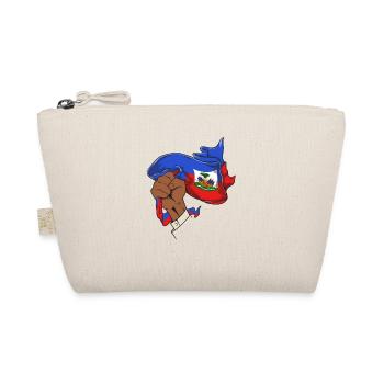 Haiti Haitian Flag Ayiti Haitian I Gift - Organic Pouch - nature - Front