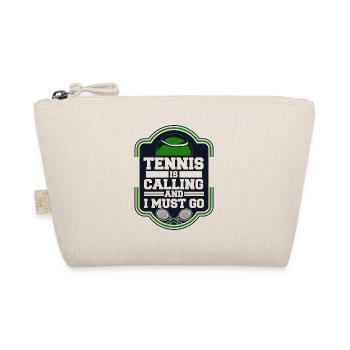 Le tennis m’appelle et je dois y aller Coach de tennis - Trousse biologique - nature - Devant