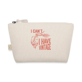 Je ne peux pas j’ai un vignoble viticole vintage - Trousse biologique - nature - Devant