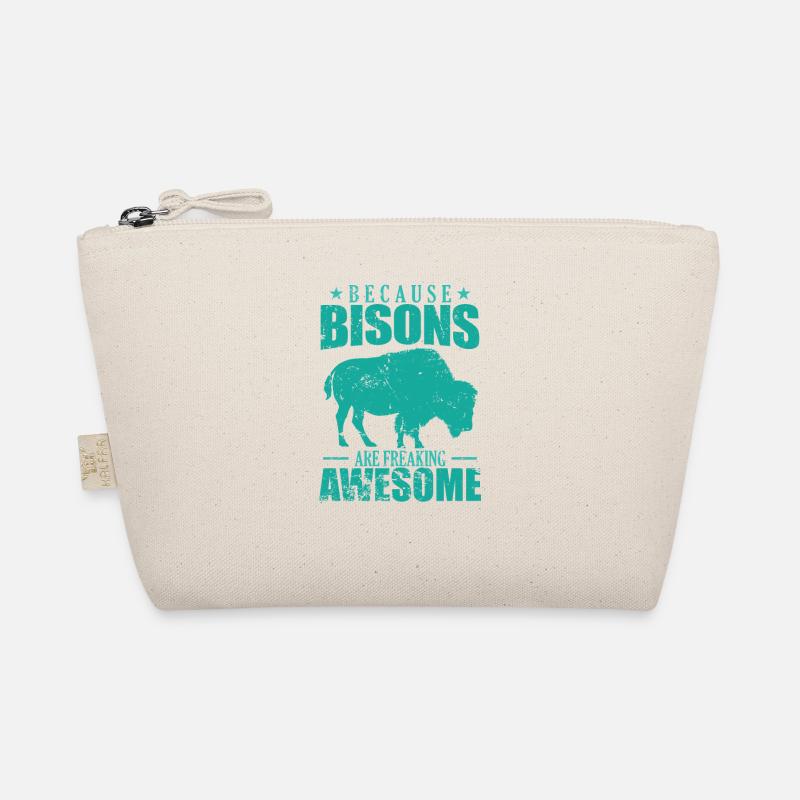 Because Bisons are Freaking Awesome Tier Bio-Täschchen
