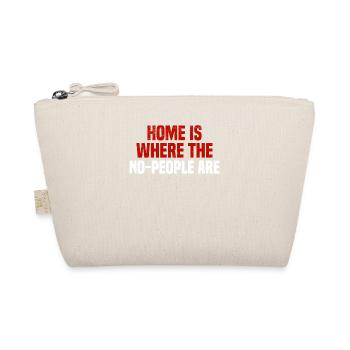 Misanthrope Antisocial Introvert - Organic Pouch - nature - Front