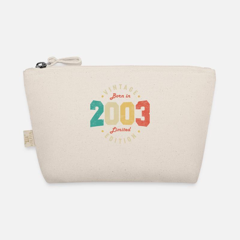 Vintage 2003 Original 2003 Retro Anniversary 2003 Organic Pouch