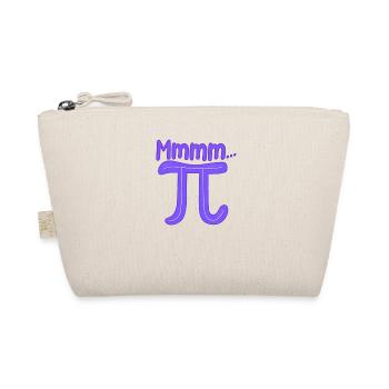Mmm Pi Day Funny Cake Math Lover Algebra - Organic Pouch - nature - Front