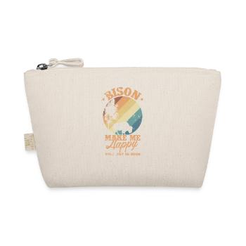Le bison est mon animal environnemental heureux - Trousse biologique - nature - Devant