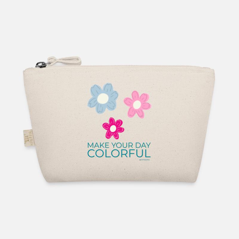 Make your day colorful Bio-Täschchen