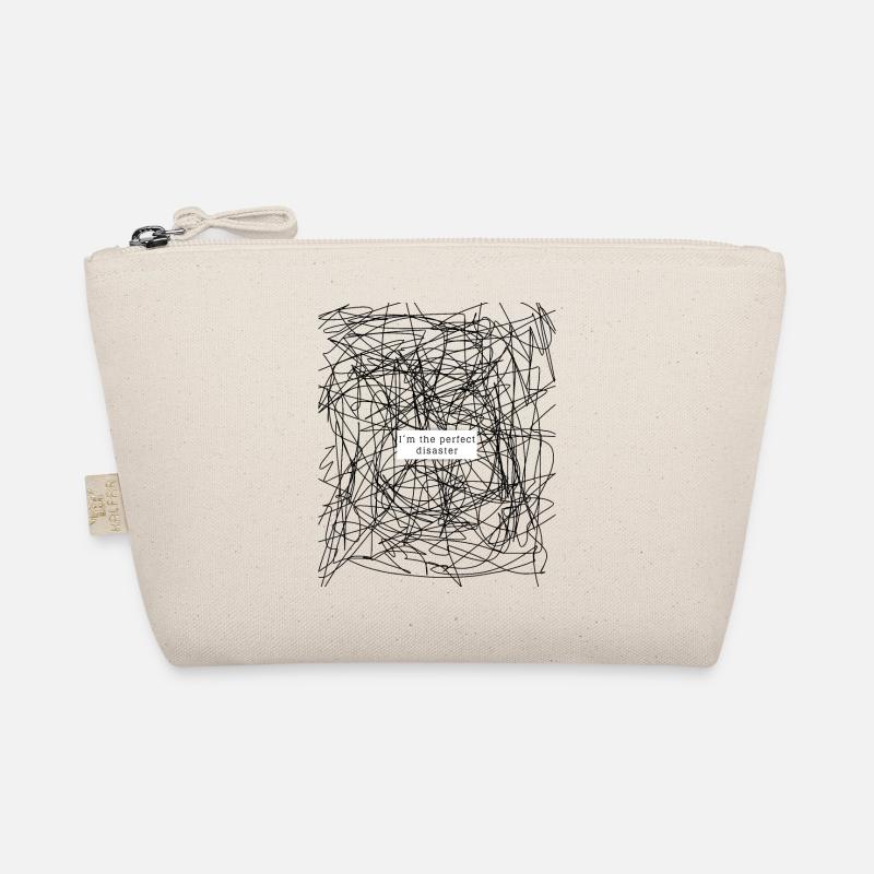 Ich bin die perfekte Katastrophe - Motivacional Bio-Täschchen