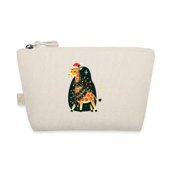 Giraffe, Giraffe, Christmas, Africa, Animals - Organic Pouch - nature - Front