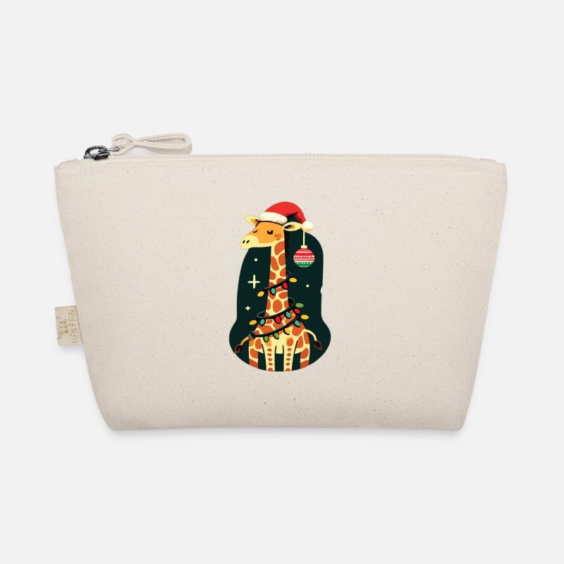 Giraffe, Giraffe, Christmas, Africa, Animals Organic Pouch