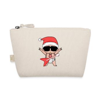 Cool Baby Christmas Rocker - Organic Pouch - nature - Front
