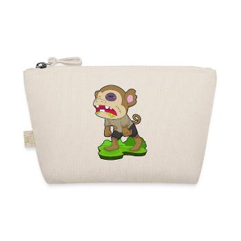 Singe Halloween Zombie - Trousse biologique - nature - Devant
