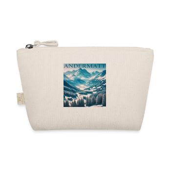 Andermatt, Switzerland - Skiing holiday in breathtaking - Organic Pouch - nature - Front
