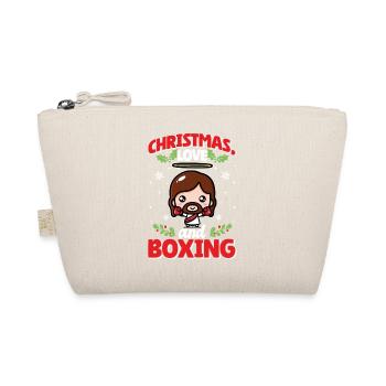 Cadeau de Noël de Noël Boxer Boxer Amour de Noël - Trousse biologique - nature - Devant