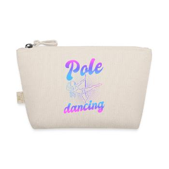 Pole Dance Dancer, Pole Dance, Pole Dancing - Organic Pouch - nature - Front
