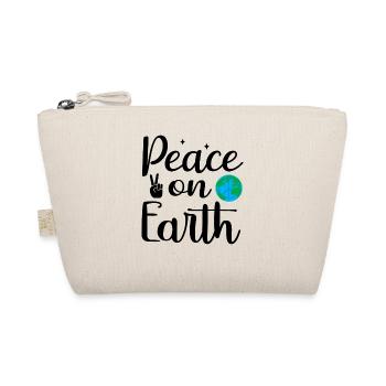 Peace on Earth Peace in the World - Organic Pouch - nature - Front