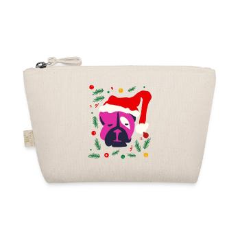 Chien de Noël - Joyeux Noël - Joyeux chien - Trousse biologique - nature - Devant