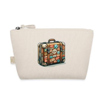 Valise de voyage vintage - Trousse biologique - nature - Devant