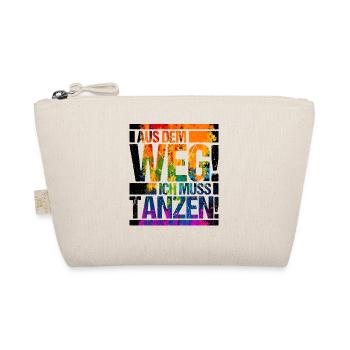 Tänzerin Festival Aus dem Weg ich muss tanzen - Bio-Täschchen - Natur - Vorne
