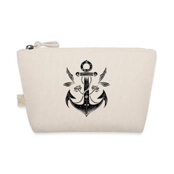 Design Anchor for Angler Fishing - Organic Pouch - nature - Front