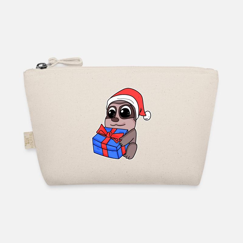 Faultier Weihnachten Bio-Täschchen