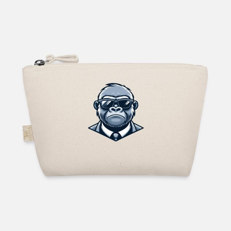 Gorilla mit Sonnenbrille Bio-Täschchen