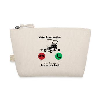 Rasenmäher rufen an - Bio-Täschchen - Natur - Vorne