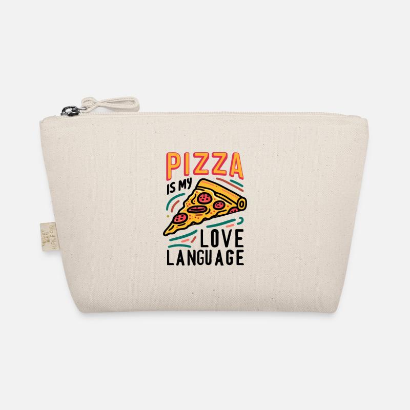 Pizza is my Love Language Organic Pouch