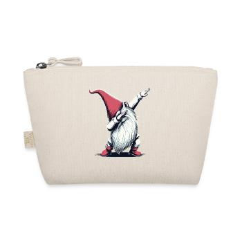 Dabbing Gnome Dab Santa Claus - Organic Pouch - nature - Front