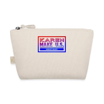 Karen make U.S. great again - Bio-Täschchen - Natur - Vorne