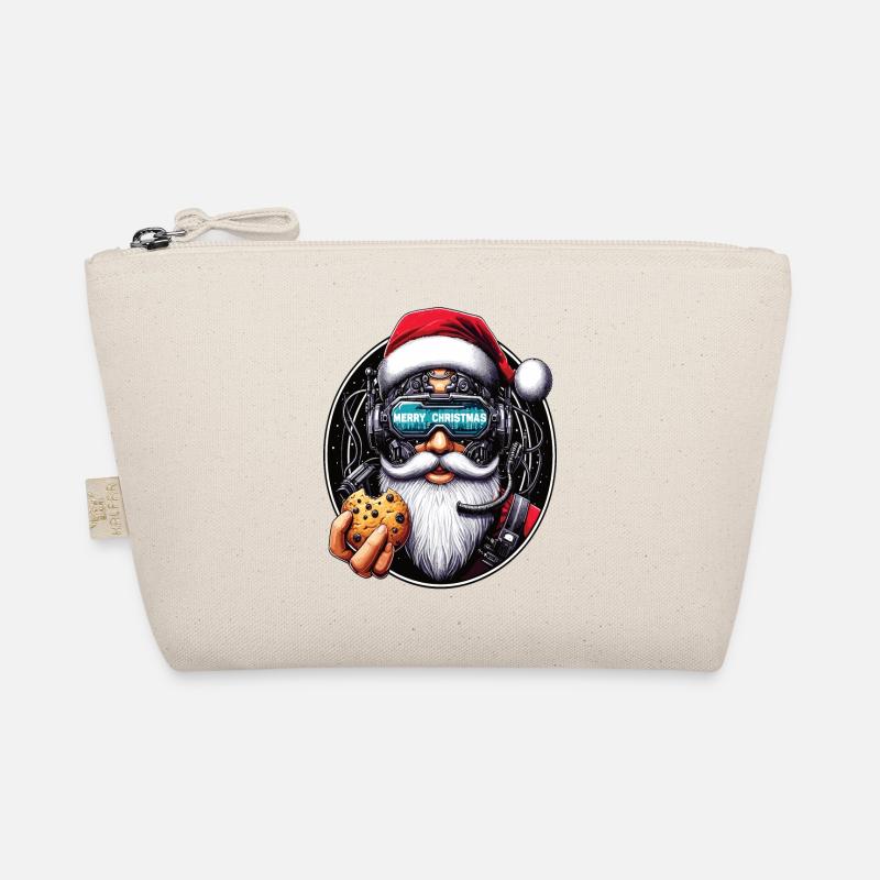 Santa Claus cyberpunk Organic Pouch