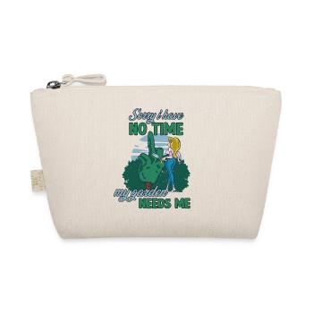 Funny amateur gardener outfit funny gardener - Organic Pouch - nature - Front