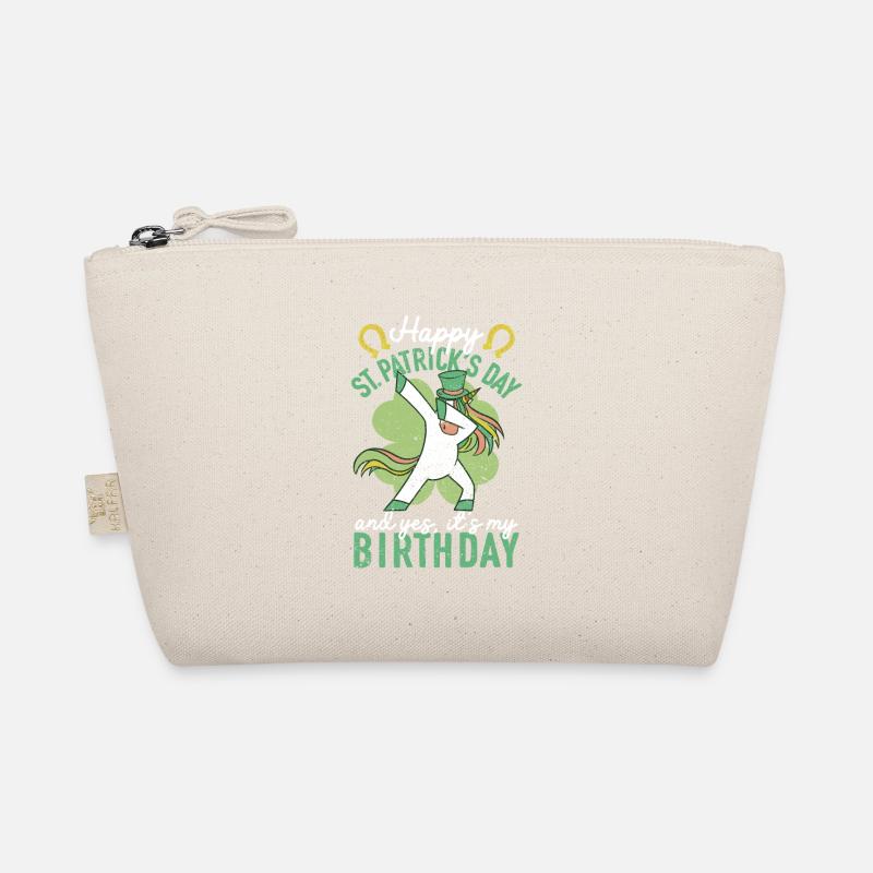 Joyeuse fête de la Saint-Patrick et oui mon anniversaire dab Trousse biologique