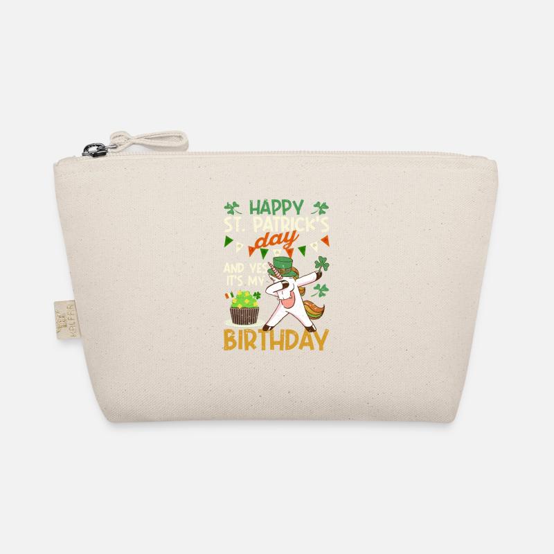 Joyeuse fête de la Saint-Patrick et oui mon anniversaire dab Trousse biologique