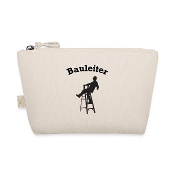 Bauleiter Stehleiter Baustelle Baustellen Leiter - Bio-Täschchen - Natur - Vorne