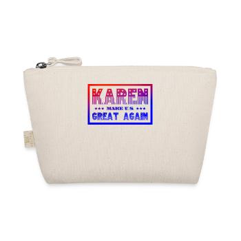 Karen make U.S. great again - Bio-Täschchen - Natur - Vorne
