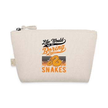 Snake Owners Snake Lovers - Organic Pouch - nature - Front