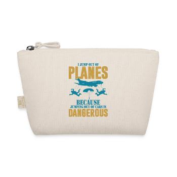 Je saute d’un parachutiste parachutiste d’avion - Trousse biologique - nature - Devant