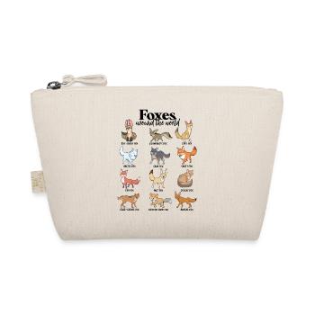 Foxes of the World - Fox Species - Organic Pouch - nature - Front