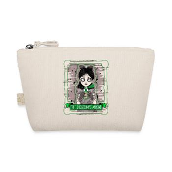 Boho Halloween, La Cavalera Catrina, Scary - Organic Pouch - nature - Front