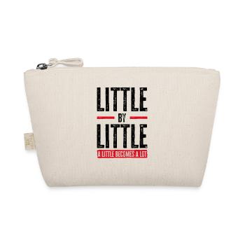 Little by Little Tee – perfektes Geschenk für Wachstum! - Bio-Täschchen - Natur - Vorne